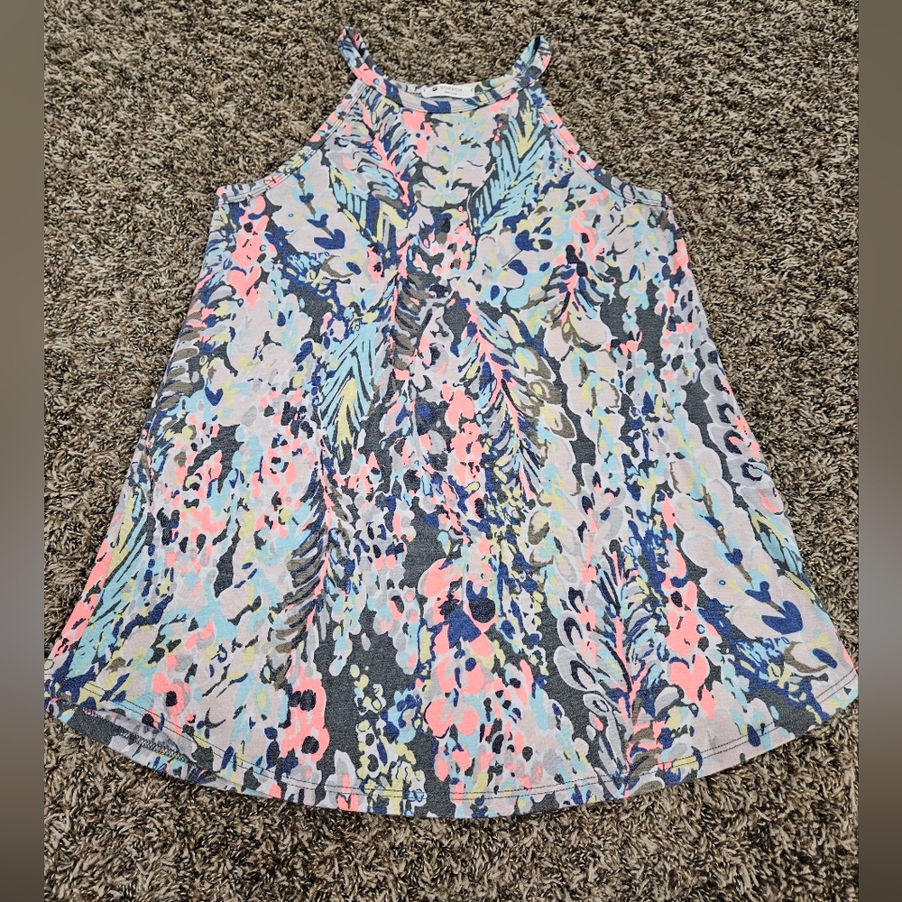 BomBom Floral Tank Top